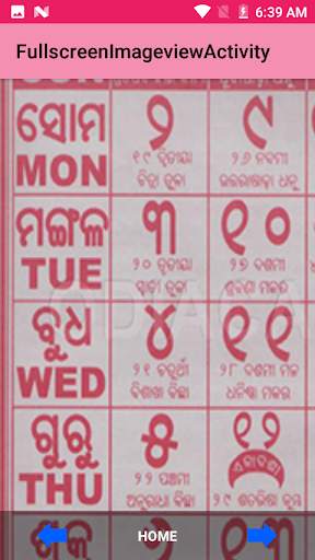 Odia (Oriya) Calendar 2019 screenshot 15