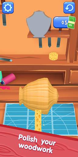 Woodturning 3D Lathe Simulator - Wood Turning screenshot 3