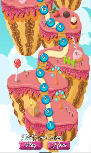 Bubbles shooter game Funny Donut screenshot 4