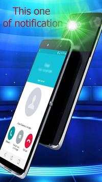 Flashlight color notification screenshot 1