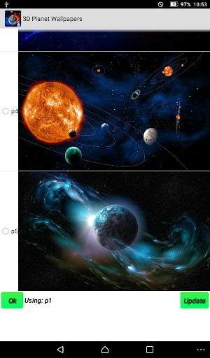 Planet Live Wallpapers - Screen Lock, Sensor, Auto screenshot 4