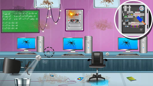 Girls High School Cleaning: Princess Room Cleanup screenshot 5