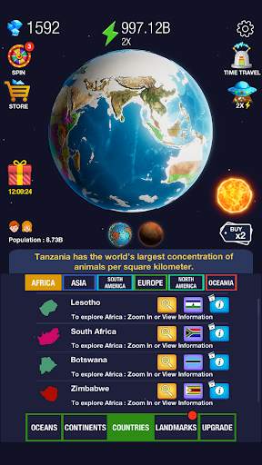 Idle World ! screenshot 2
