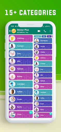 Sticker Plus Animated Stickers screenshot 3