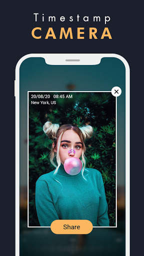 Shot On Camera Timestamp on photo, Auto DateTime screenshot 5