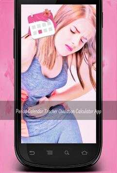 Period Calendar Tracker Ovulation Calculator App screenshot 2