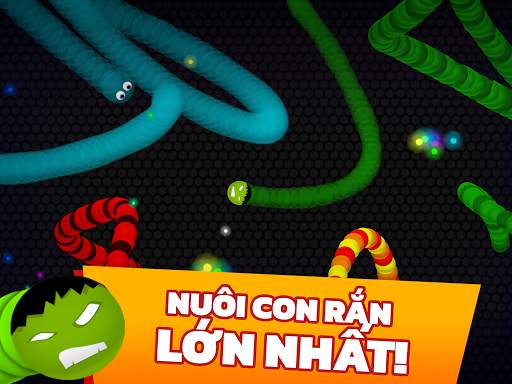Rắn Dài .io - Trận Đấu MMO screenshot 1