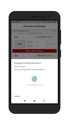 Attendance Manager 3 تصوير الشاشة