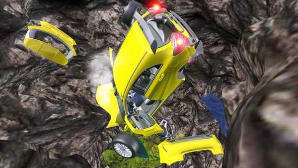 Beamng Drive Death Stair Car Crashes screenshot 4