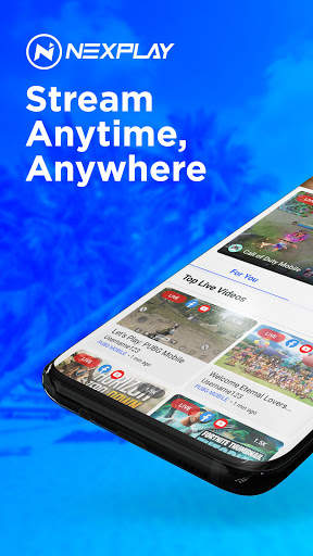 NEXPLAY - Mobile Live Streaming screenshot 1