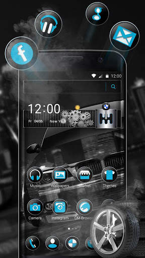 Black BMW Theme Icon Pack screenshot 1