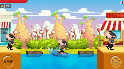 Mouse Mayhem Kids Cartoon Racing Shooting games screenshot 1