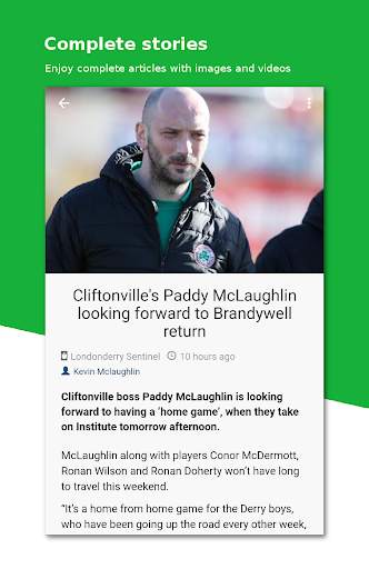 Football News Northern Ireland screenshot 3