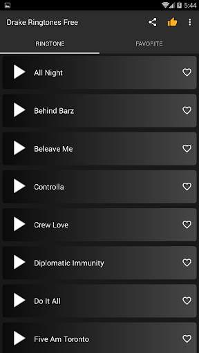 Drake Ringtones free screenshot 2