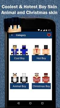Free Boy Skins for Minecraft screenshot 1