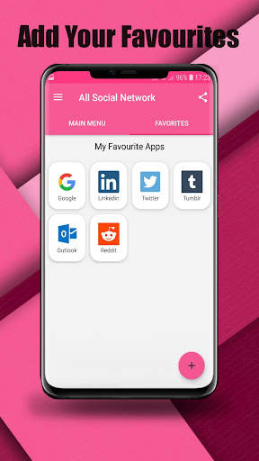 All social media in one app screenshot 2