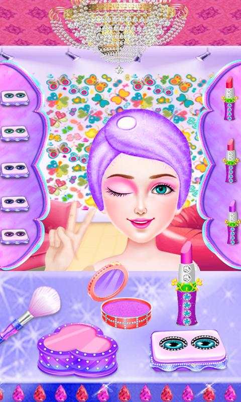 Doll Princess Makeover - Girls free makeup game screenshot 3