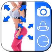 Body Shape Editor: Sports Shape Fitness Photos иконка