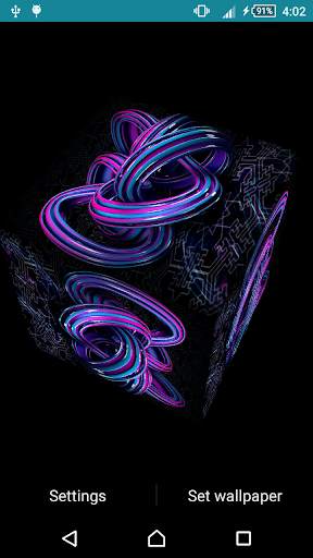 Triquetra Live Wallpaper screenshot 3