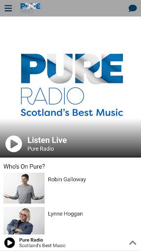 Pure Radio screenshot 1