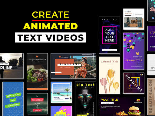 Text Animation Video Maker - Marketing Video Maker screenshot 17