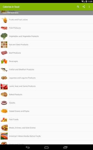 Calories in food screenshot 8