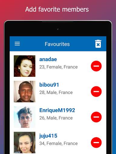 French Social Dating - France Chat, Date & Amour screenshot 17