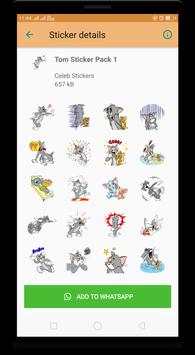 Tom & Jerry WAStickerApps : Stickers for Whatsapp screenshot 4