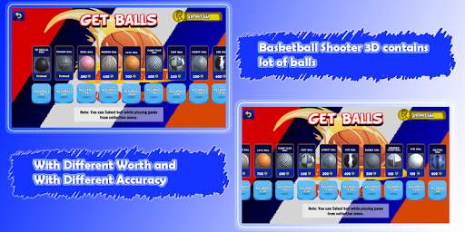 Basketball Shooter 3D - Offline Mobile Games 2021 screenshot 5