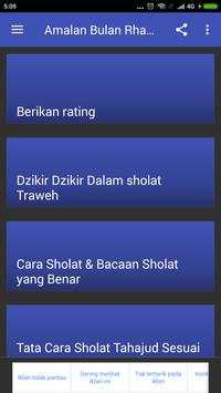 Amalan Bulan Rhamadhan screenshot 3