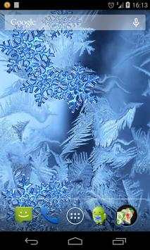 Frozen Glass Live Wallpaper HD screenshot 1