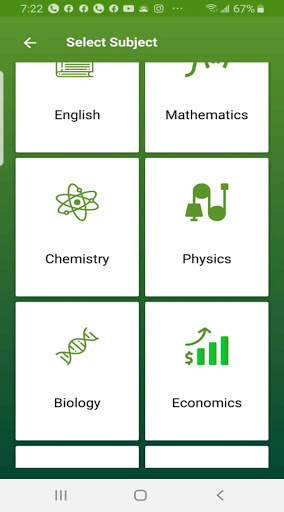 UTME 2021 FaceYourBook (Past Questions App) screenshot 2