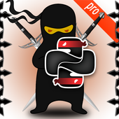 ninja boy jumping adventure icon