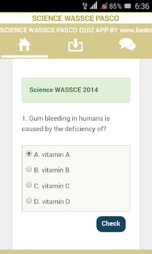 Science WASSCE Pasco screenshot 2