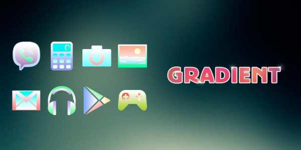 Gradient - Solo Launcher Theme screenshot 1