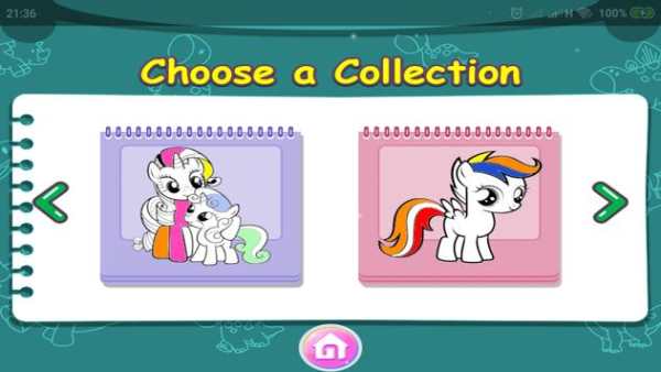 coloring pony horse game free screenshot 2