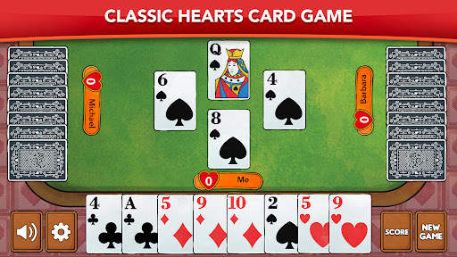 Hearts - Card Game Classic screenshot 1