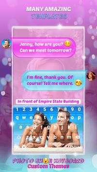 Photo Emoji Keyboard Custom Themes screenshot 3