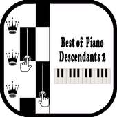 Descendants 2 of Piano Tiles logo