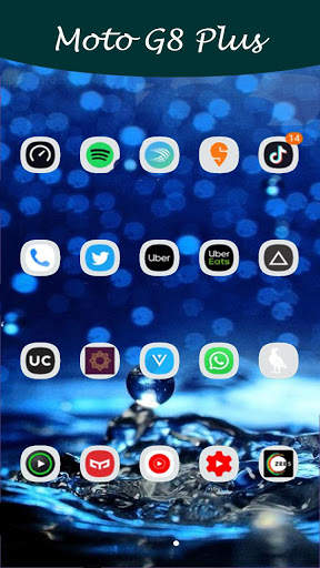 Theme for Moto G8 plus /Launcher moto g8 plus screenshot 1