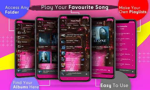 Music Player 2021-Offline MP3 Player &Audio Player screenshot 1