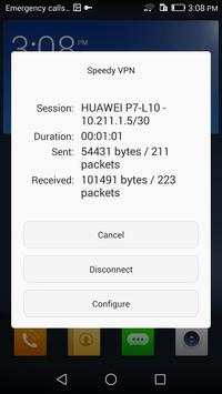 Speedy VPN screenshot 2