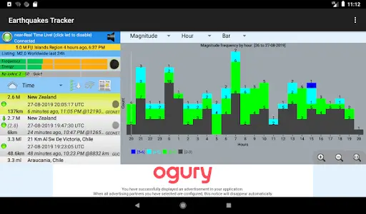 Earthquakes Tracker screenshot 10