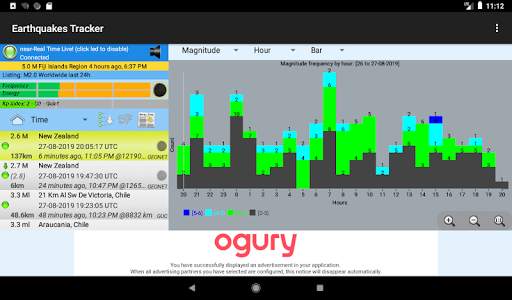 Earthquakes Tracker скриншот 10