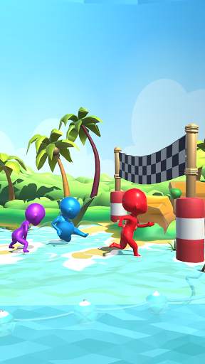 Sea Race 3D - Fun Sports Game Run 3D: Water Subway screenshot 4