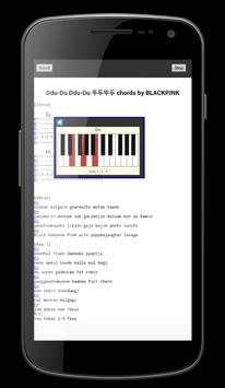 KPOP Piano Chord and Lyrics screenshot 4