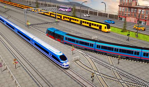Indian Train City Pro Driving : Train Game screenshot 10