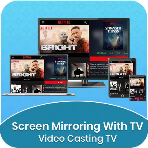 Screen Mirroring With TV - Video Casting With TV 3.0