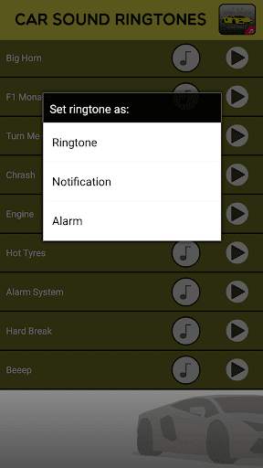 Car Sound Effects Ringtones screenshot 3