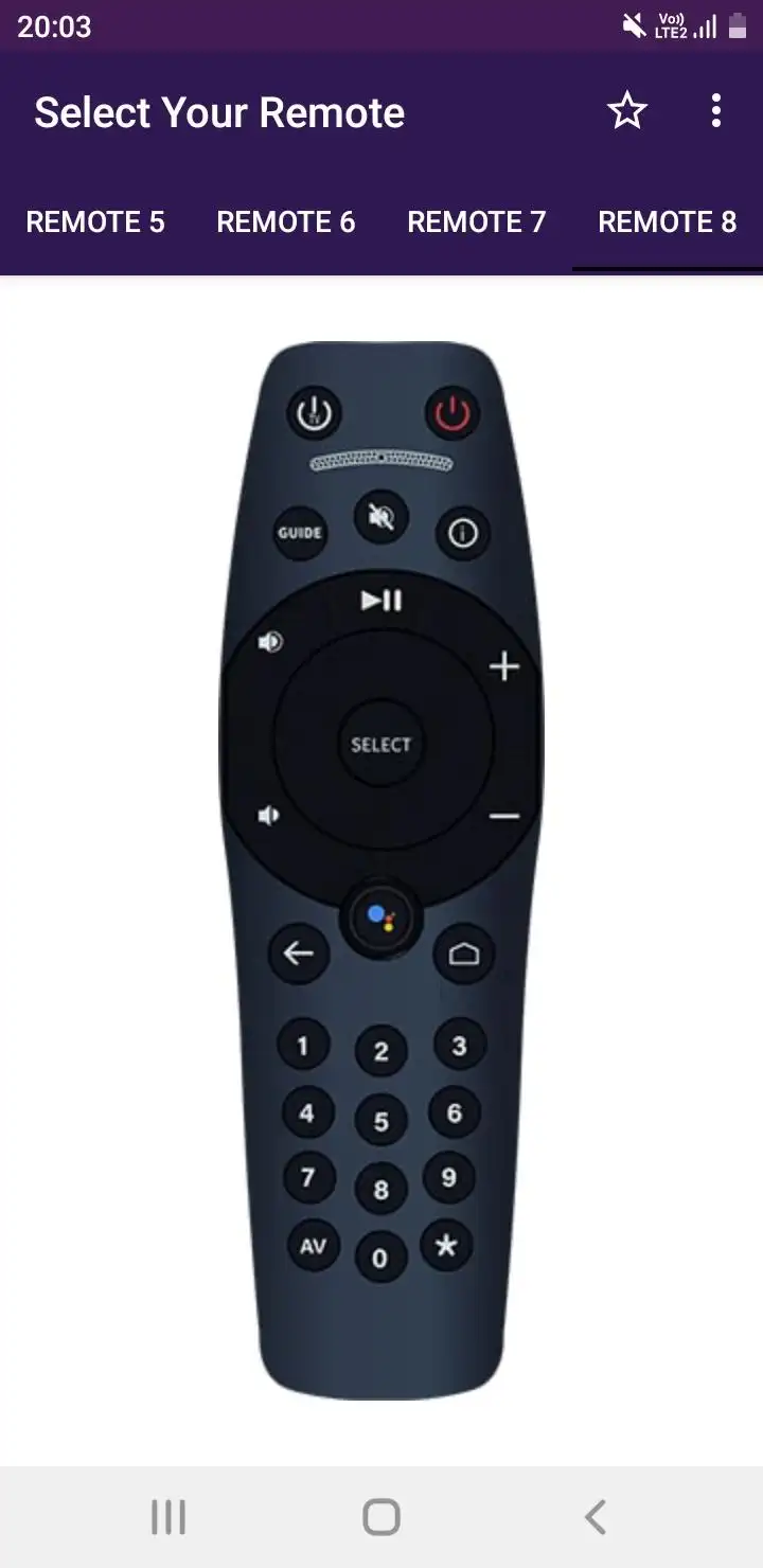 Remote Control For Tata Sky screenshot 1
